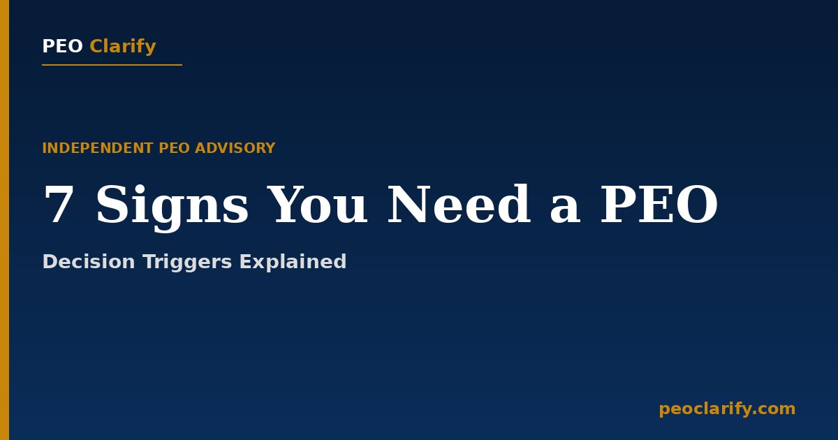 Business owner reviewing growth metrics and considering HR outsourcing